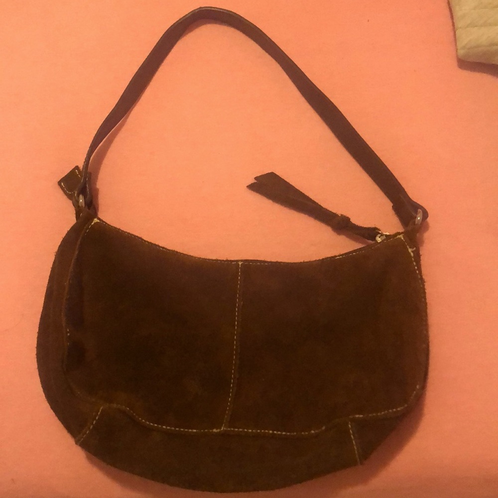VINTAGE BROWN HAND BAG